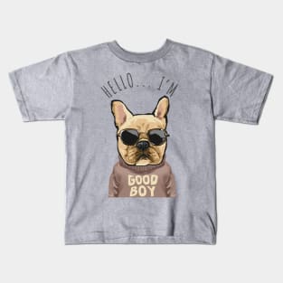 Hello...I'm Good Boy | Dog Lover Kids T-Shirt